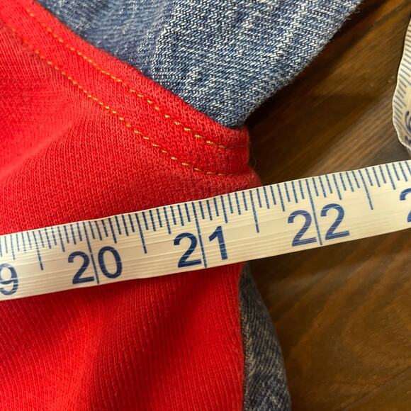 Levi’s Hybrid Denim Trucker Jacket & Hoodie Size L - Picture 11 of 12